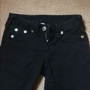 True Religion Black Skinny Jeans